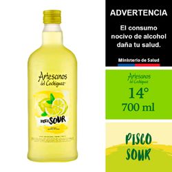 Pisco Sour Artesanos del Cochiguaz 16° 700 cc