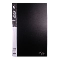 Carpeta Oficio con 20 Fundas Negra Adix