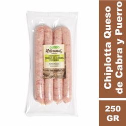 Chipolatta Queso Cabra y Puerro Al Vacío 250 g - Jumbo - $3.990