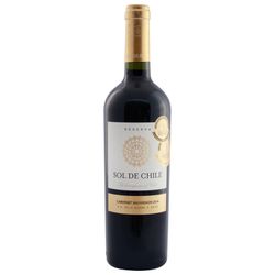 Vino Sol de Chile Reserva Cabernet Sauvignon 750 cc