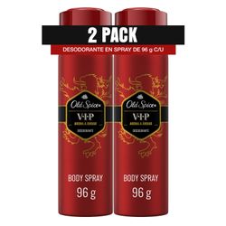 Desodorante Spray Old Spice Vip Body 96 g 2 un.
