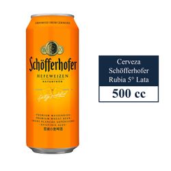Cerveza Schöfferhofer Rubia 5.0° 500 cc