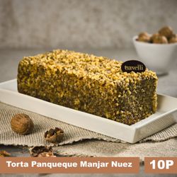 Torta Panqueque Manjar Nuez 10 Porciones