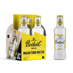 Pack 4 un. Agua Tónica Britvic India 200 cc