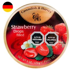 Caramelos Cavendish Strawberry Drops 175 g