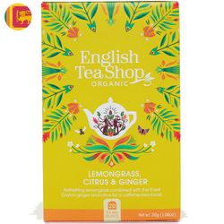 Té Lemongrass English Tea Shop Jengibre Caja 20 un.