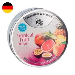 Caramelos Cavendish Cavendish Tropical Sin Azúcar 175 g