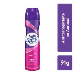 Desodorante Spray Lady Speed Stick Pro5 24/7 91 g