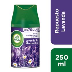 Desodorante Ambiental Air Wick Repuesto Lavanda 250 ml