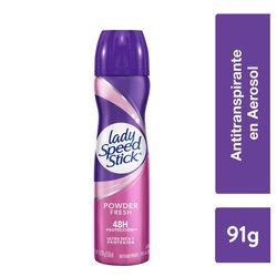 Desodorante en Spray Lady Speed Stick 24/7 Powder Fresh 91 g