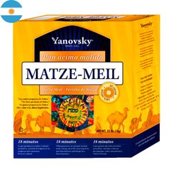 Azimo Molido Yanovsky Matzoth Caja 1 kg