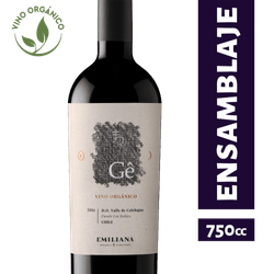 Vino Orgánico Ge Ensamblaje 750 cc