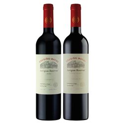 Pack Vino Cousiño Macul Gran Reserva Cabernet Sauvignon y Merlot 750 cc