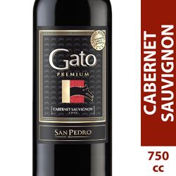 Vino Gato Premium Cabernet Sauvignon 750 cc