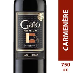 Vino Gato Premium Carmenere 750 cc
