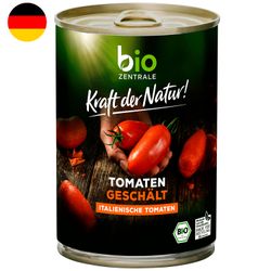 Tomates Pelados Bio Zentrale Orgánico 400 g
