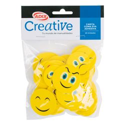 Carita Goma Eva Adhesiva Creative 48 un.
