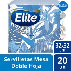 Servilletas Elite Design 20 un.
