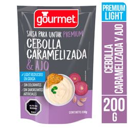Salsa para Untar Gourmet Premium Cebolla y Ajo 200 g