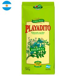 Yerba Mate Playadito con Hierbas 500 g