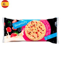 Tortitas Bicentury Frutos Rojo Chocolate Balnco 4x2 131 g
