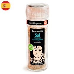 Sal Marina Carmencita con Hierbas 95 g
