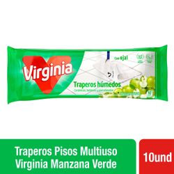 Trapero Húmedo Virginia Multisuperficies Manzana Verde 10 un.