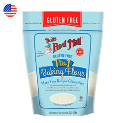 Harina Bob's Red Mill con Polvos Hornear Sin Gluten 624 g