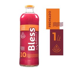 Jugo Prensado Bless 10 Betarraga, Zanahoria y Manzana 1 L