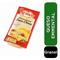 Queso Emmental President Trozo Granel