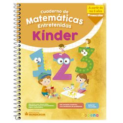 Cuaderno de Matemáticas Entretenidas Sopena Kinder