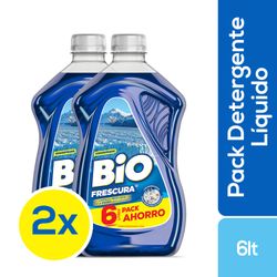 Pack 2 un. Detergente Líquido Bio Frescura Campos de Hielo 3 L