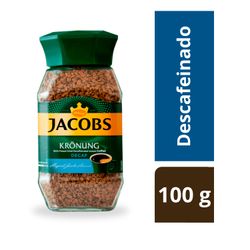 Cafe Liofilizado Jacobs Krönung Descafeinado 100 g