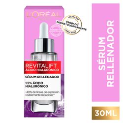 Sérum L'Oreal Revitalift Rellenador 1.5% Ácido Hialurónico 30 ml