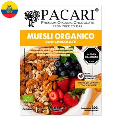 Muesli Orgánico Pacari Chocolate 300 g