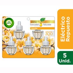 Ambientador Eléctrico Air Wick Vainilla 21 ml 5 un.