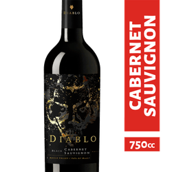 Vino Diablo Black Reserva Cabernet Sauvignon 750 cc
