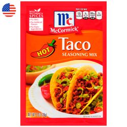 Sazonador para Tacos McCormick Picante 28 g