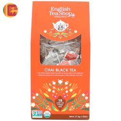 Té Negro Chai English Tea Shop 15 un.