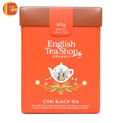 Té Negro Chai English Tea Shop en Hoja 80 g