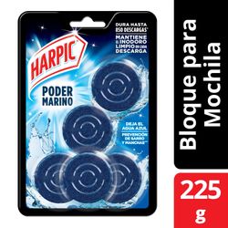 Pastilla Estanque Baño Harpic Inodoro 45 g 5 un.