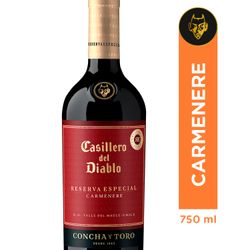 Vino Casillero del Diablo Reserva Especial Carmenere 750 cc