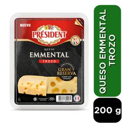 Queso Emmental President Envasado Trozo 200 g