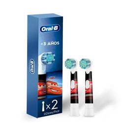 Cabezal Redondo de Repuesto Oral-B Disney Cars 2 un.