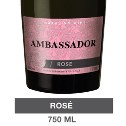 Espumante Ambassador Rosé 750 cc