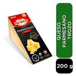 Queso Parmesano President Envasado Trozo 200 g