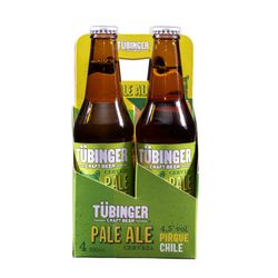 Pack 4 un. Cerveza Tübinger Pale Ale 4.5° 330 cc