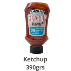 Kétchup Harmless Sin Azúcar Añadida 390 g