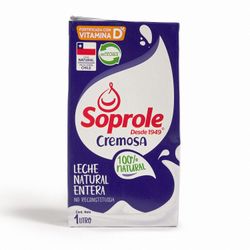 Leche Soprole Entera Cremosa 1 L