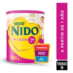 Fórmula Láctea Nido 1+ Sin Lactosa 1560 g